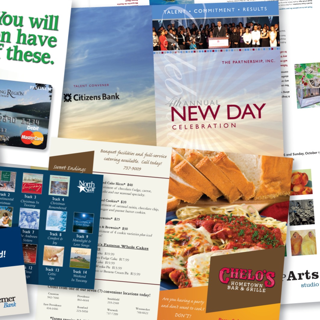 high-quality digital printed brochures